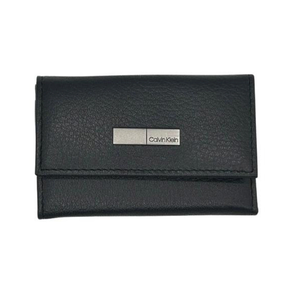Calvin Klein Underwear Men's CK Leather Coin Wallet