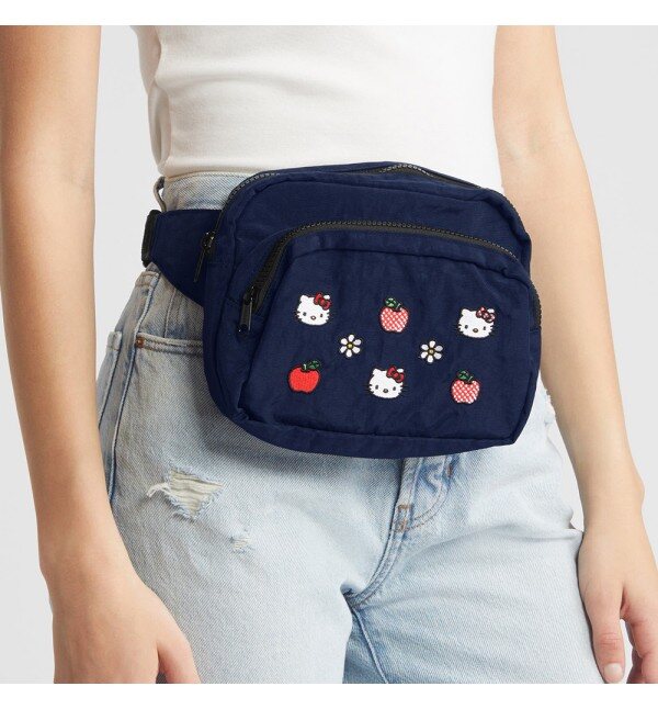 Baku Kitty Sanrio Collab Waist Bag Hip Color Slingshot Back