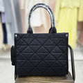 Shakti Heart Brooch Quilted Square Shoulder Bag S261CH04JK