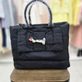 Shantien Big Ribbon Decorative Pin Shoulder Bag S261CH05JK