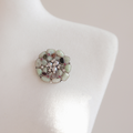 Jay Loren Bidadez 01Bh0105 stone abalone brooch