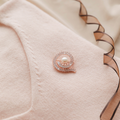 Jay Loren Bivdige 1Bh0195 Naixon Rose Gold Cubic Brooch