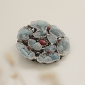 Jaye Loren Bauday Laria Gem Ruby Brooch Bb0341