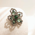 JayLoren Bivday Swale Crystal Flower Brooch Bb0476