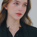 Jay Loren Du Drop Silver Necklace N01236