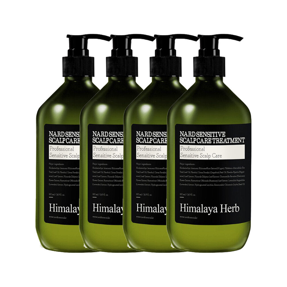 Boucarni Himalaya Nard Sensory Scalp Care Treatment 500ml x4