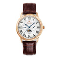 Nevada men's multi-function leather watch 1008