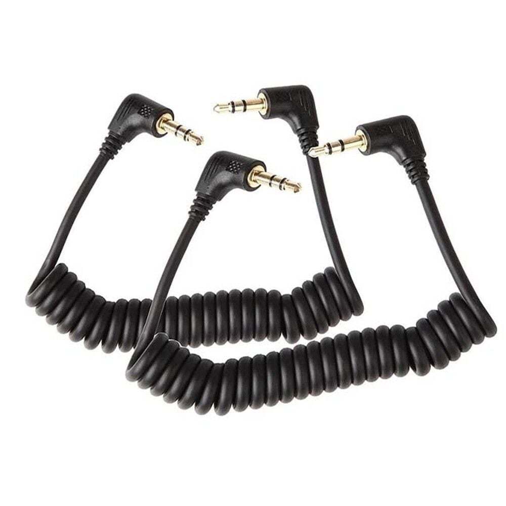 Ownerclan Popular Product Coil Type 3.5mm Jack TRS S Cable 2 Pack Output [WFJRKMS260325]