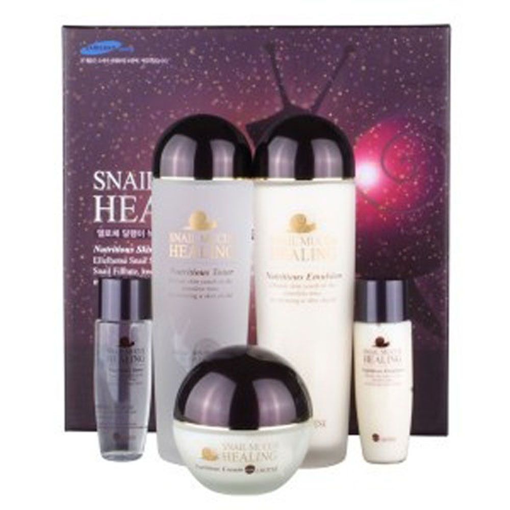 Ownerclan Popular Item Eloche Women's Basic Cosmetics Snail Nutritious 3-in-1 Set W61F841260331