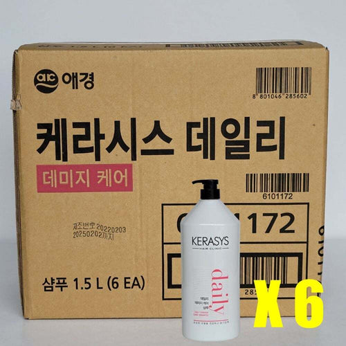 Aging Care Keracis Daily Care Shampoo/Rinse 1.5L 6 pieces (1 box) [WB2F102260501]