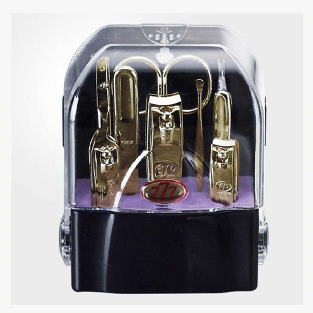 Ownerclan popular gift nail clipper toenail clipper case gold 8p [WFJE9SI260320]