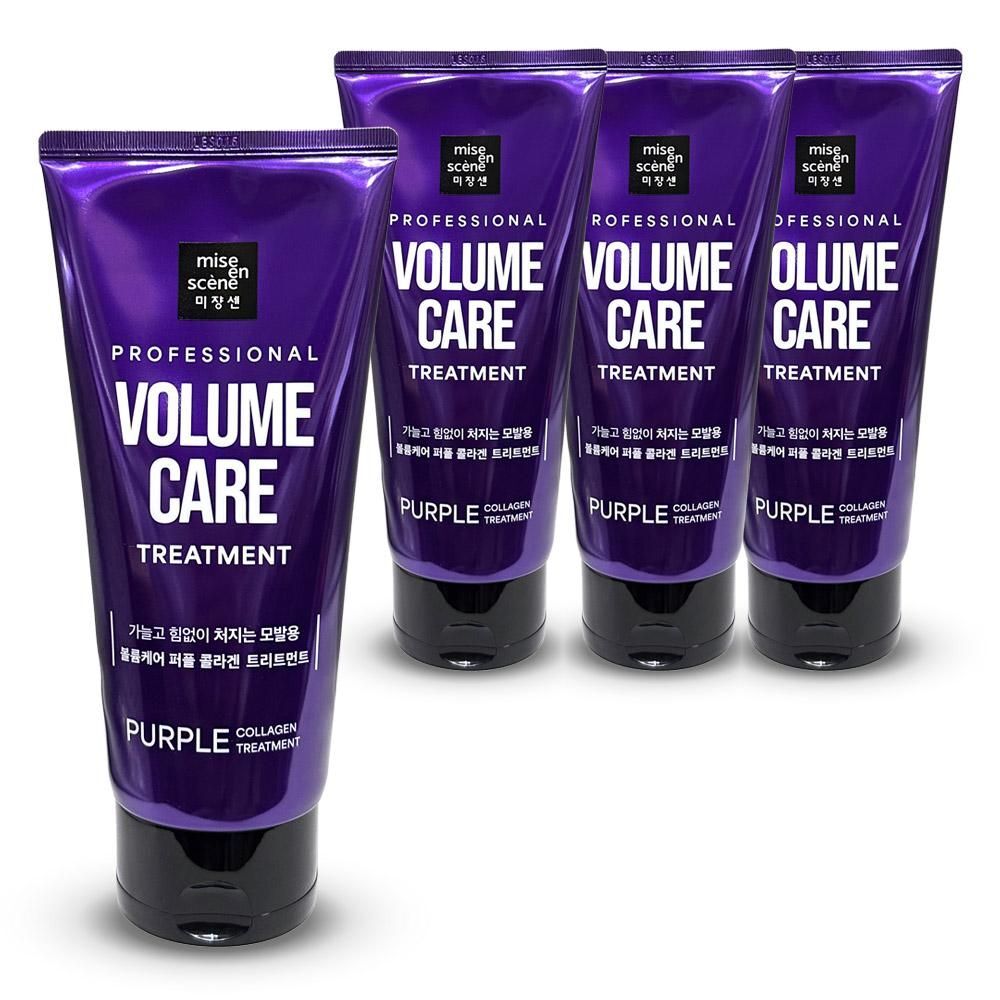 Ownerclan Popular Product Mijanse Volume Care Purple Collagen Hair Treatment 330ml x 4 [WFJNVSL26032