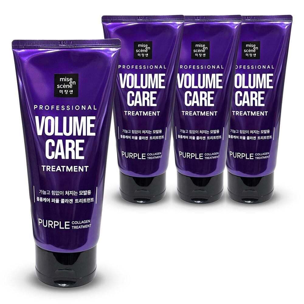 Ownerclan popular item Mijanse volumetric care purple collagen treatment 330ml x4 [WFJNVSO260322]