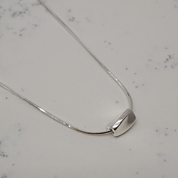 Amuel 925Silver Snake Chain Necklace AMUN3219