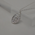 Amuel 925Silver Double-sided Coin Necklace AMQN4996