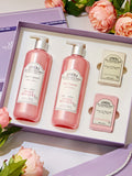 Lershatra 1802 Beauty Poinsettia Bouquet Body Soap Gift Set+Bag Included