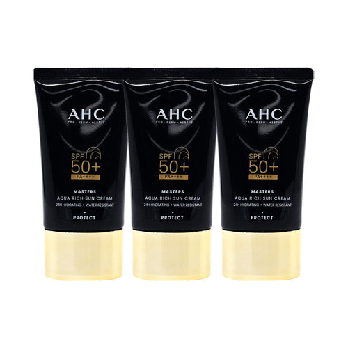 AHC Master's Aqua Rich Sun Cream 60ml x3