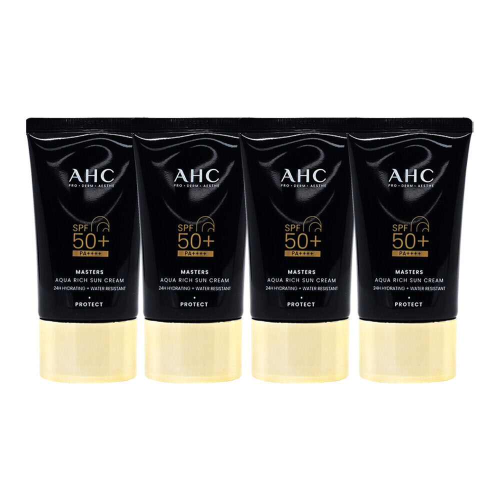 AHC Master's Aqua Rich Sun Cream 60ml x4
