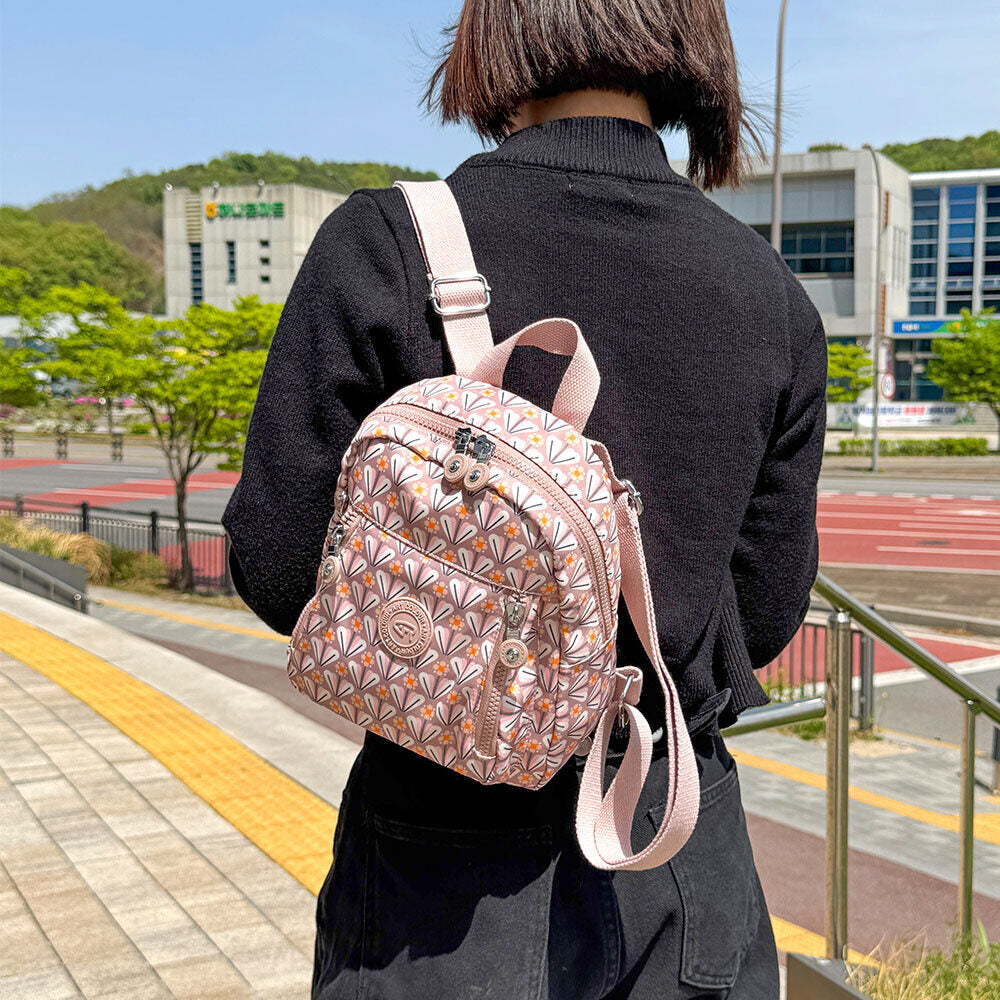 Blossomsteel DKAC91510 Daily Casual Heart Pattern Mini Backpack