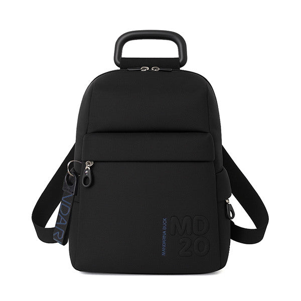 MandarinaDuck MD 20 Side Pocket Backpack Sports School Travel Bag Black QMTT2651
