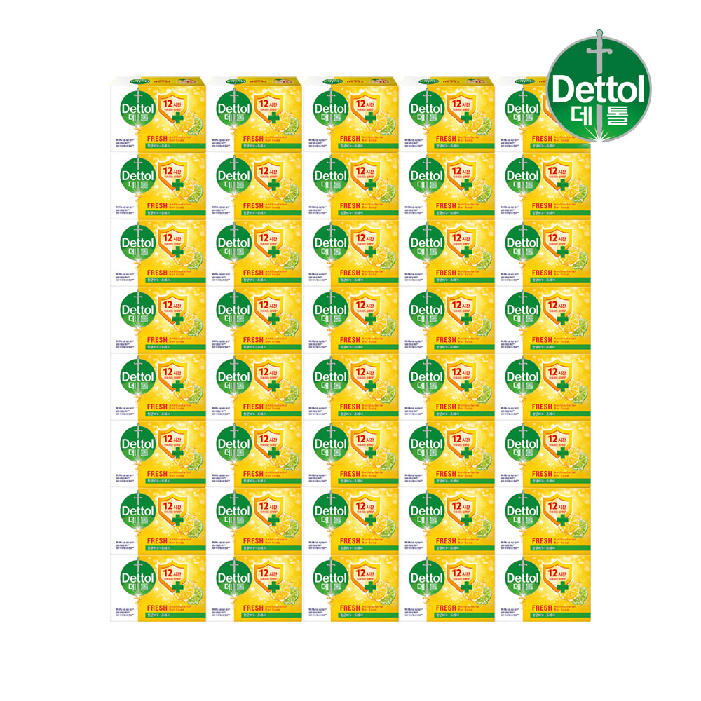 Dettol Fresh Antibacterial Soap 110g x 40pcs