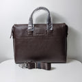 Tandi CentralSejong Men's Simple Cow Leather Briefcase B24303