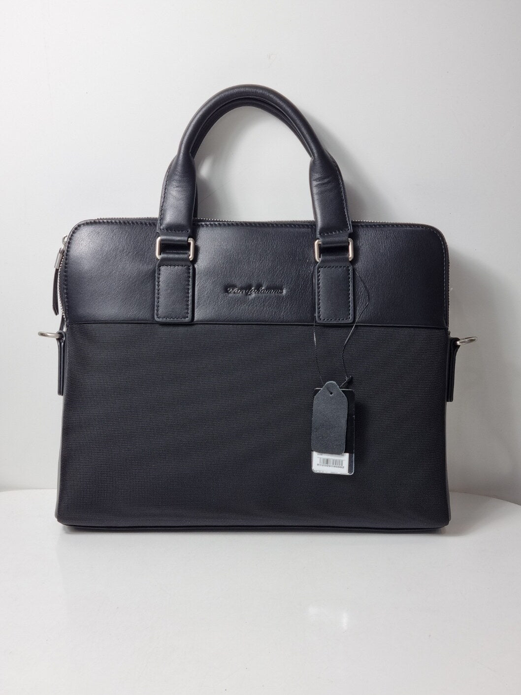 Tandy Men's Simple Cowhide Men's Document Bag B25303Y