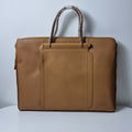 Tandy Men's Simple Calf Leather Briefcase B5404004