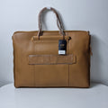 Tandy Men's Simple Cowhide Briefcase B5404004SB2