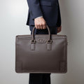 Tandy B5604305SB1 Men's Premium Leather Briefcase Crossbody Business Tote Bag