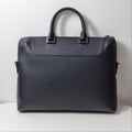 Tandy B5605305SB premium leather briefcase compatible for crossbody business use