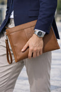 Tandy B5606103SB3 Men's Logo Point Strap Clutch