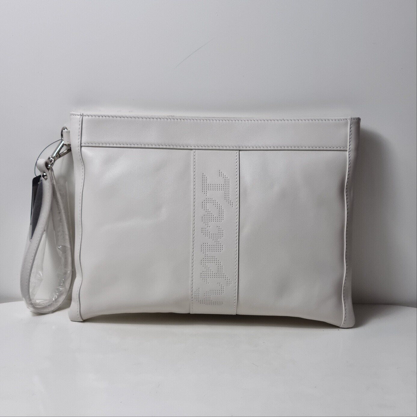 Tandy B5606103SB4 Men's Logo Point Strap Clutch Bag