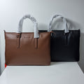 Tandi CentralSejong Men's Simple Cow Leather Briefcase LDB23305