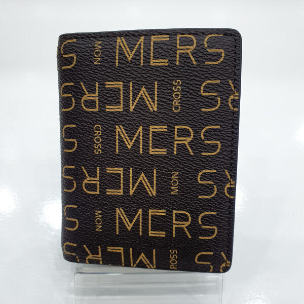 Mont Cruz Suede Knit Men's Card/M Business Wallet AM1003IC