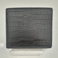 Moncroce Natural Leather Grid Horizontal Men's Wallet AM2102-4IC