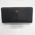 Mon克罗斯 Women's Slim Card Holder Leather Wallet AW8055-BKIC