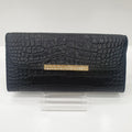 Moncler Natural Leather Cubic Gold Decor Women's Wallet AW9159-BKIC