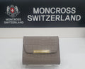 Monkrose Women's Cubic Decoration Point Cowhide Leather Card Wallet AW9165-GIC