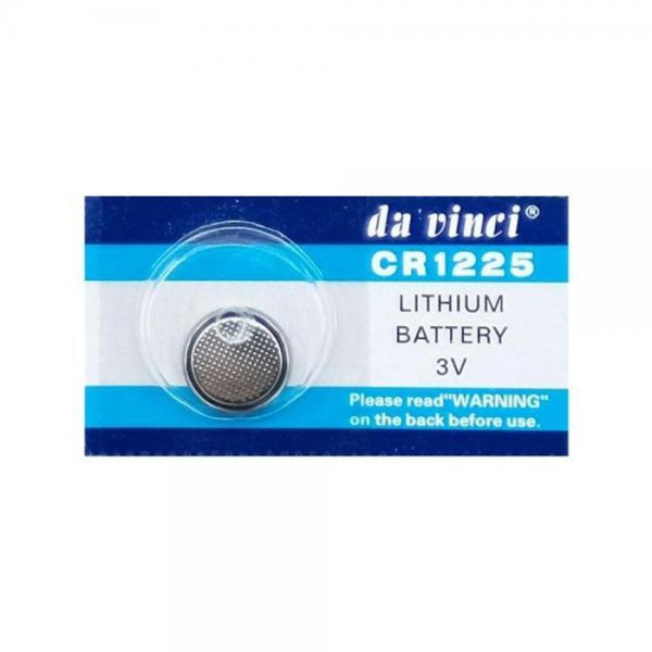 VW Stock Corporation [JHQPN4QQ4B] HITAKA CR1225(100 pcs) 3V Lithium Coin Battery (26613908)