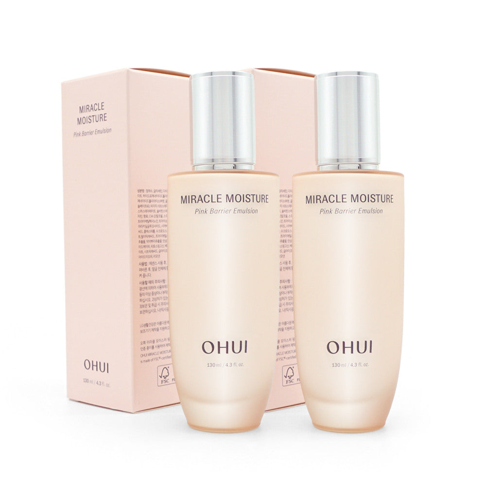 O姬微 Miracle Moisture Pink Berry Emulsion 130ml x2