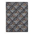 Notig Pyramid Pattern Card Wallet Vertical Black OKF1ACP5104K1