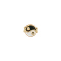 Wilhelmina Garcia Black Earring YY017-BLACK-GOLD