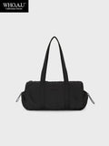 W.H.O Pocket Duffel Bag (BLACK) - WHBGG2321AIC