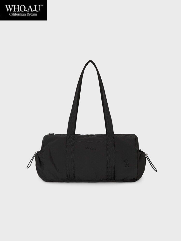 W.H.O Pocket Duffel Bag (BLACK) - WHBGG2321AIC