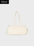 WHO W.H.O Pocket Duffel Bag (CREAM) - WHBGG2321AIC