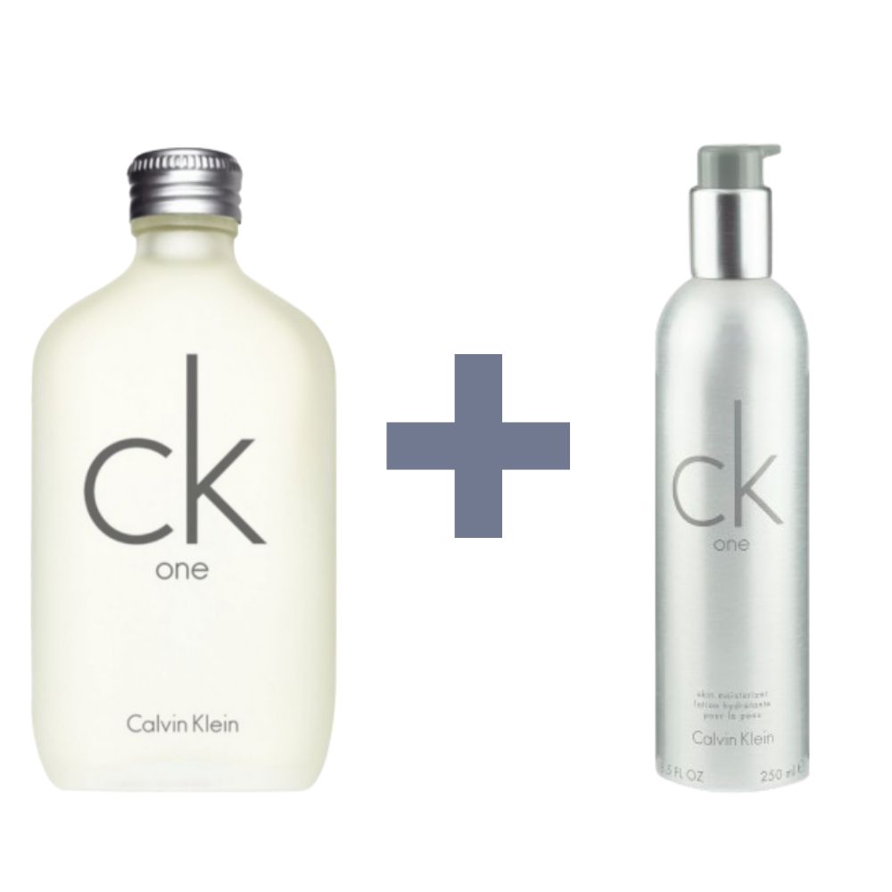 Calvin Klein CK ONE EDP 50ml + Moisturizer 250ml