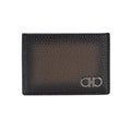 EditorShop Drucks [Salvatore Ferragamo] Ferragamo 23SS Double Gancini Card Wallet Brown 66-A075 0685