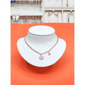 Rodem Jewelery Rodem Savezone05 Premium Swarowski Topaz Necklace(Rose Gold Color)4 SZRD23070067 (345