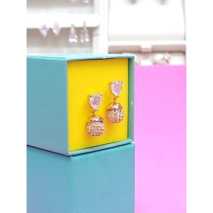 Rodem Jewelry Rodem Save Zone 05 Eleganc P Heart Gold Ball Earrings 2 RDC23090102 44783972